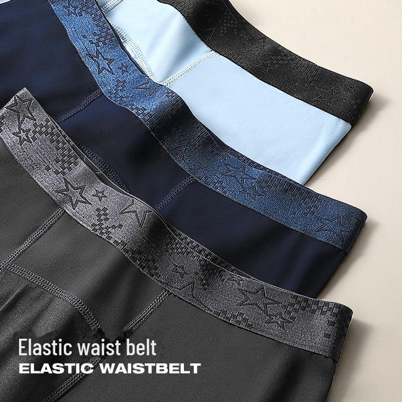 Men's Warm Velvet-Lined Cotton Trousers for Autumn and Winter