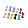 Z05 50pcs 18mm Interest Bone Shape Acrylic Beads Loose Spacer Beads Handmade Jewelry Making DIY Bracelet Earrings Accessories