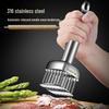 316 Stainless Steel Meat Tenderizer Needle and Hammer Tool for Softening and Skewering Meats