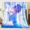 Cartoon Frozen soft Blankets blankets fluffy flannel thin Blanket Picnic Sofa Family Bedroom Children's Room custom blanket