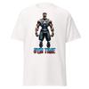 Gym Time Cyborg Skeleton T-Shirt | Bodybuilding Workout Tee