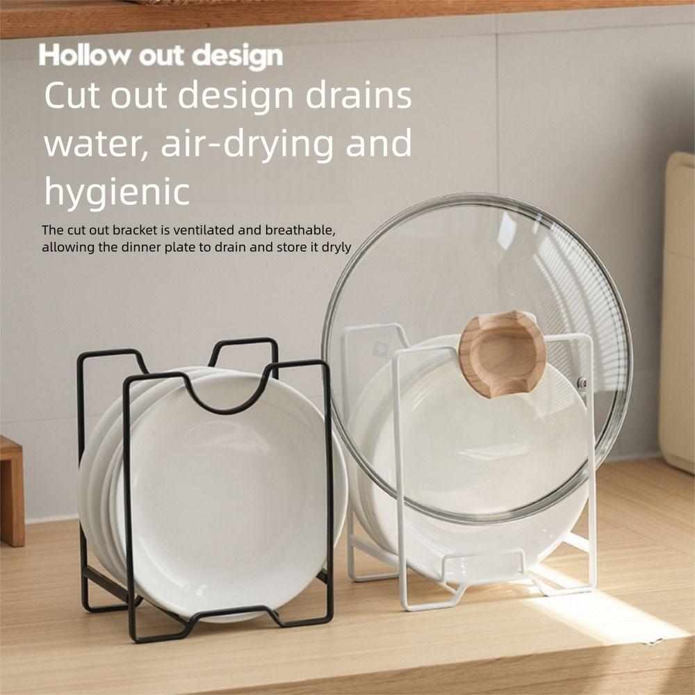 Non-slip Countertop Dish Drainer Breathable Kitchen Tableware Holder  Plate