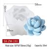 Mi Song Succulent Candle & Soap Silicone Mold for DIY Aromatherapy & Epoxy Crafts