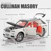 Scale 1:24 Spectre Cullinan Sports Car Model Toy Metal Diecast Music Light Wheel Steering Models Toys for Children's Gifts