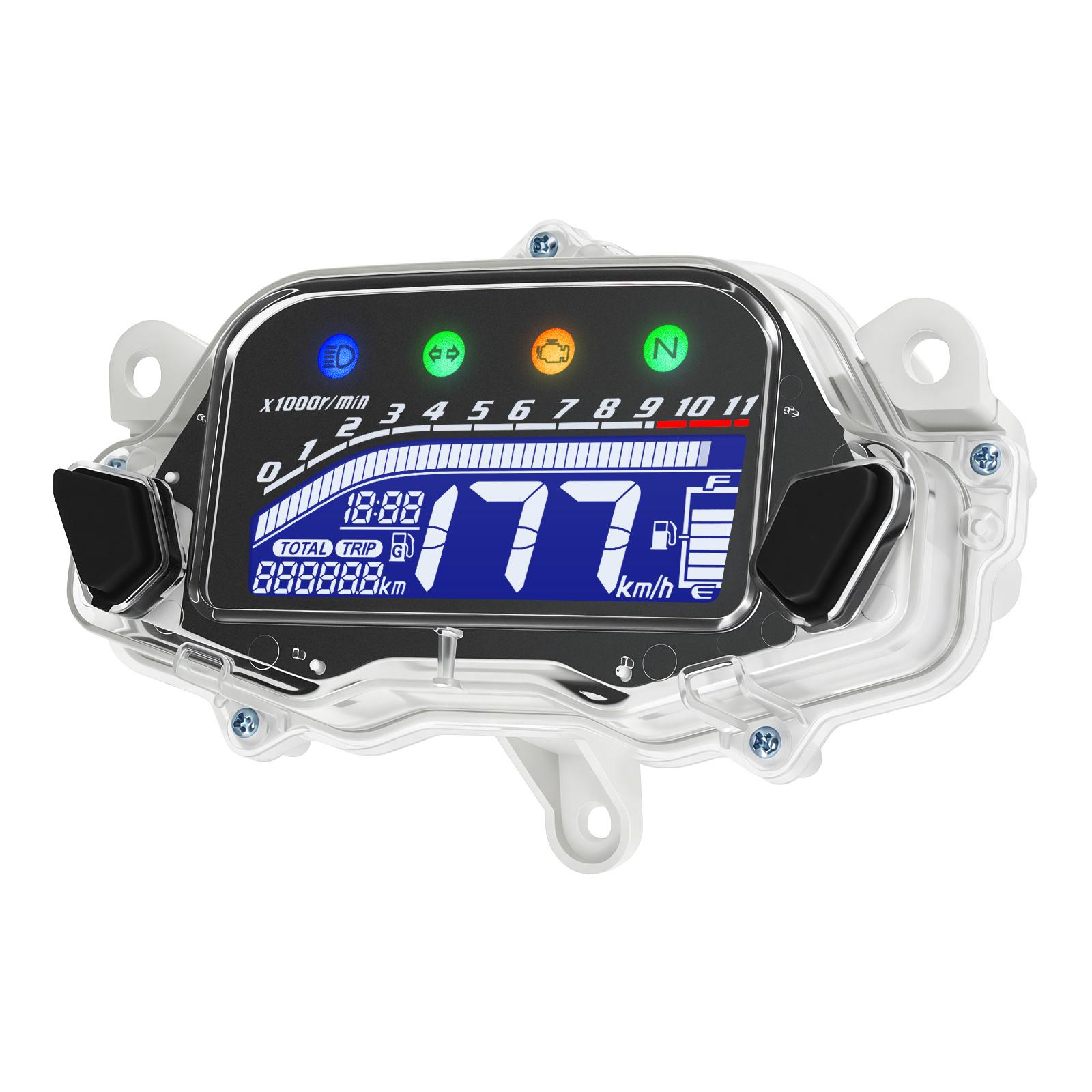 

Multi-function Motorcycle Speedometer LCD Instrument Panel Tachometer For Honda Titan CG160 CG150 with N Gear Turn Siganl Light