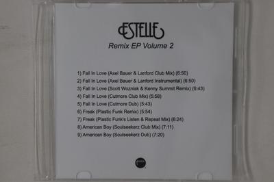 CD ESTELLE - Remix Ep Volume 2 NONEPROMO ATLANTIC 2010 US Dance & Electronica Used