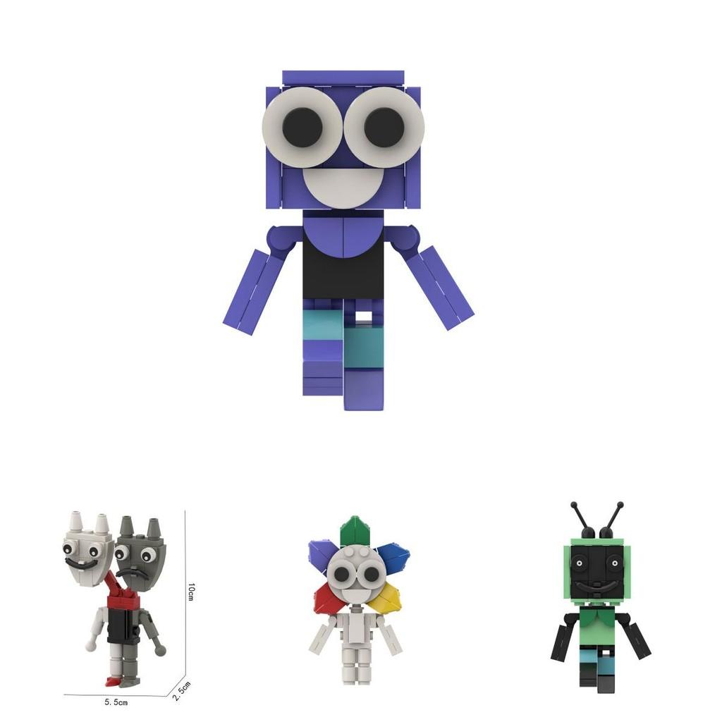 Dandy World Assembleable Building Blocks Model Colorful Sunflower Figurine Home Decor