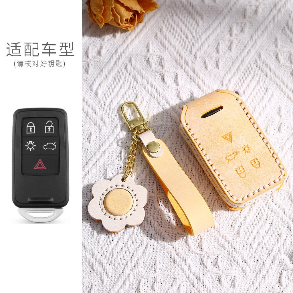Applicable To Volvo Key Cover New S60/Xc60/S90/Xc90/Xc40L Shell V60/V90 Car Women'S Bag Buckle