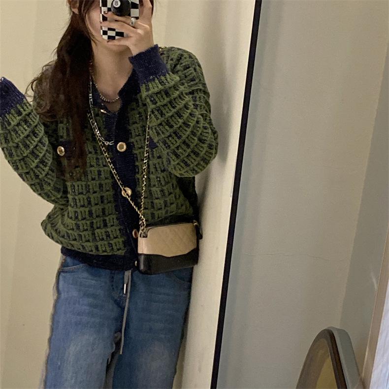 Spring Autumn Women Sweaters Knitted Loose Casual Sweater Autumn Thick Women Clothing Cardigans Students Sweaters Ins Women Coat