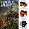 20 Inch Gas Chainsaw, 58CC 2-Stroke Gas Powered Chainsaw, Handheld Cordless Chainsaw, High-Power Logging Saw for Wood Cutting and Tree
