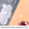 Spritzschutzblech Cartoons Tierdruck Fettbeständig Aluminiumfolie Gasherd Faltbare Folienabdeckung für die Küche