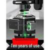 High-Precision 16-Line Green Laser Level for Walls and Floors