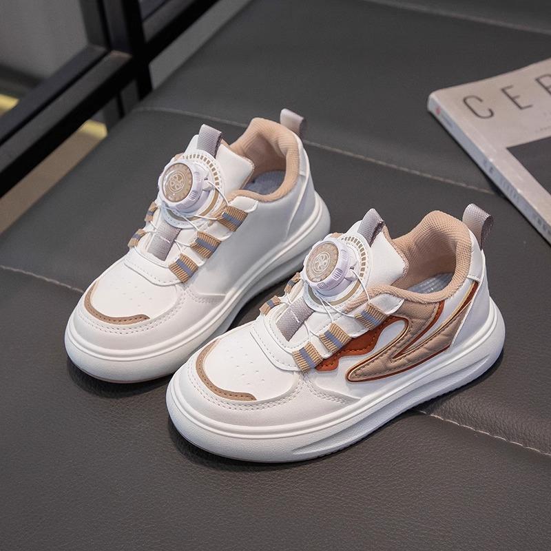 

Взуття для дівчаток, нові осінні сітчасті дихаючі дитячі спортивні кросівки, сітчасті туфлі для великих хлопчиків і дівчаток із обертовою сіткою 37 коричневий