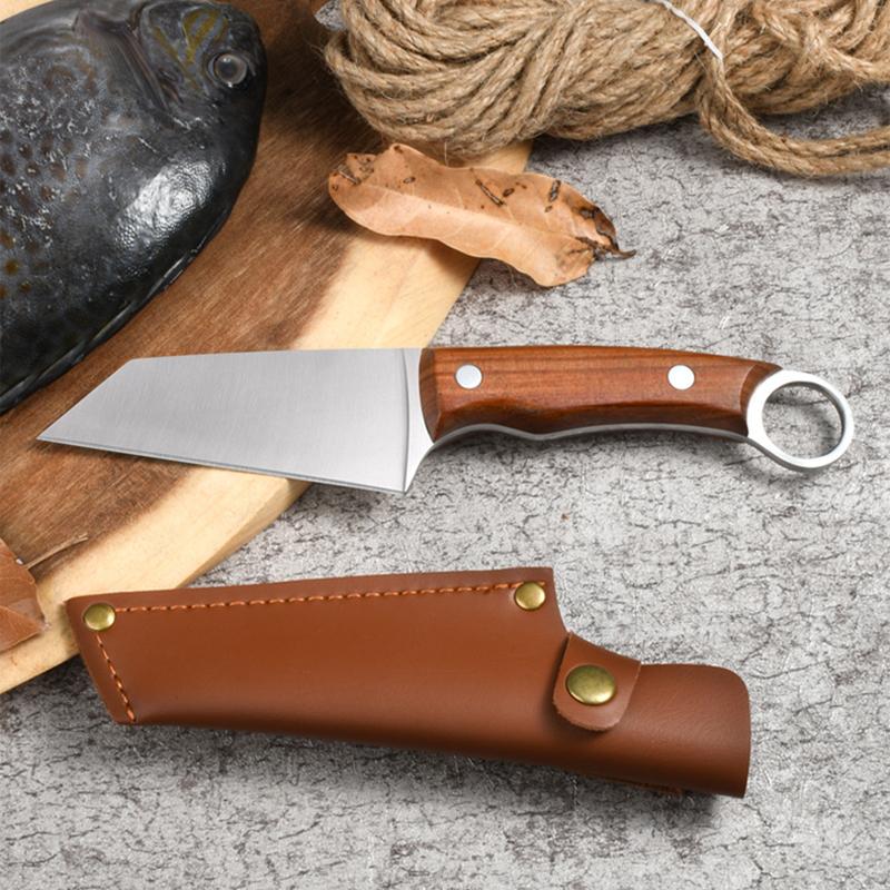 5Cr15 Stainless Steel Kitchen Knife Slicing Knife Fish Knife Meat Cleaver Cooking Tool