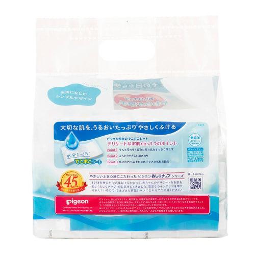 Pigeon Butt Nap Soft Thick Finish 99% Pure Water 77 Pieces X 6 Pack