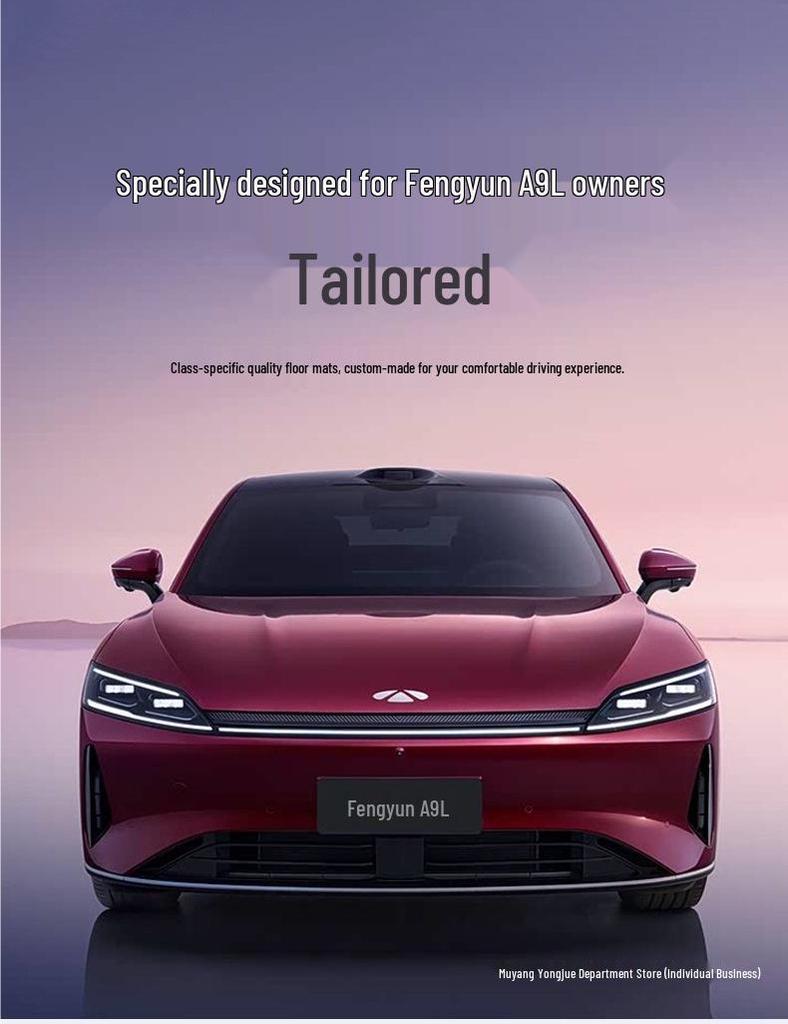 2025 Chery Fengyun A9L TPE Floor Mats: Full-Coverage Car Interior Decoration & Modification Accessories.