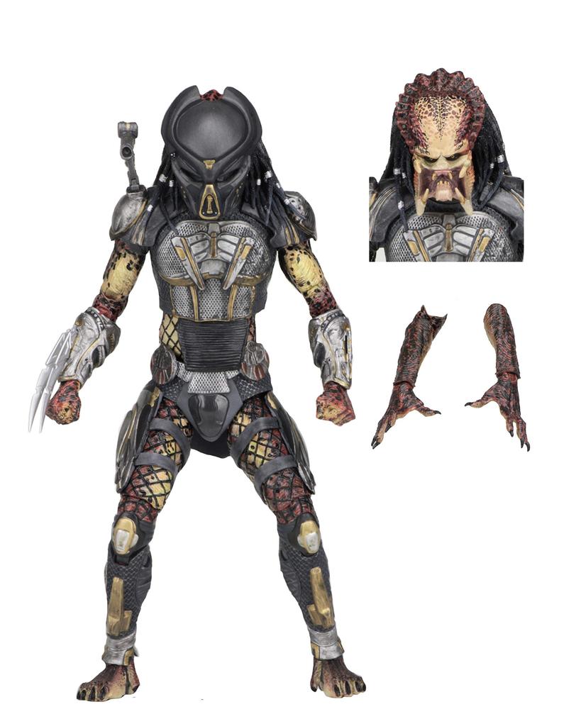 NECA 2018 Movie Predator Ultimate Series Fugitive Predator 21 cm actionfigur