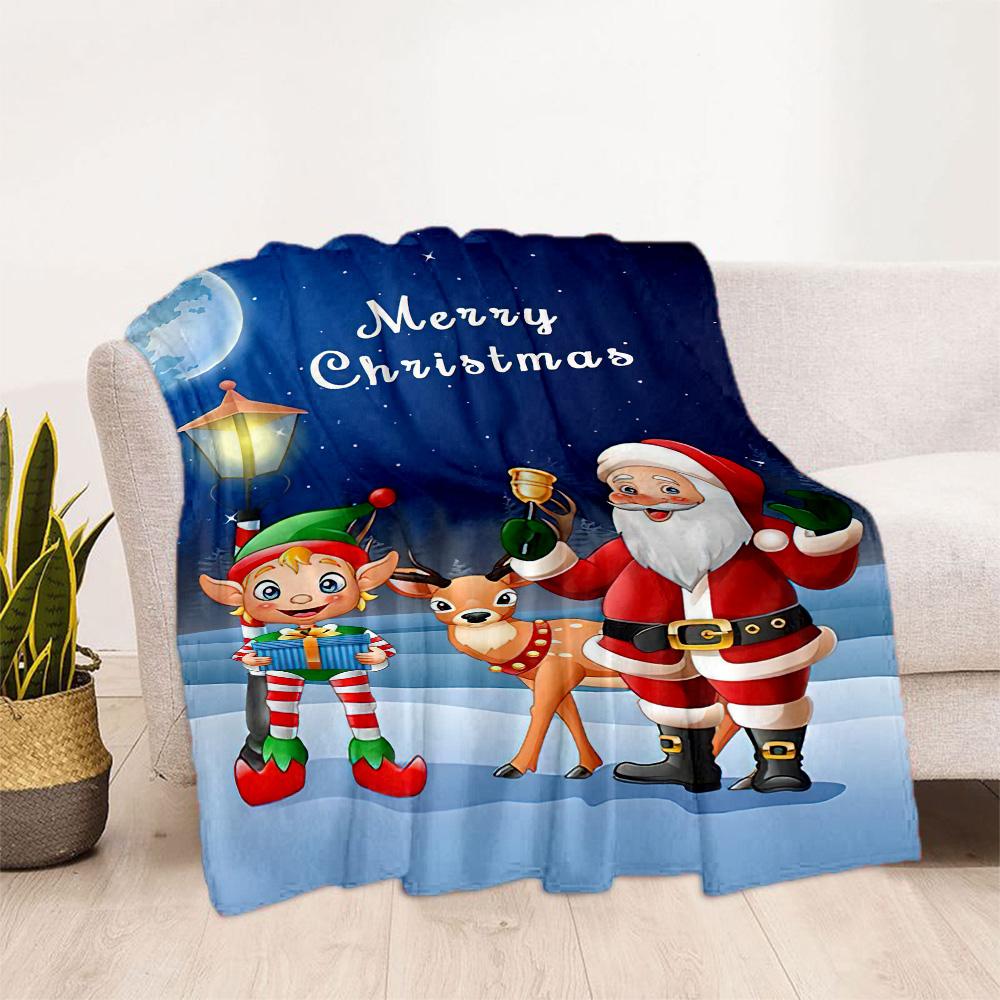 Christmas 257 Blanket Durable Comfort Great for Bed Bedding Office All-Season Use Modern Unique Gift for Family and Friends Camping