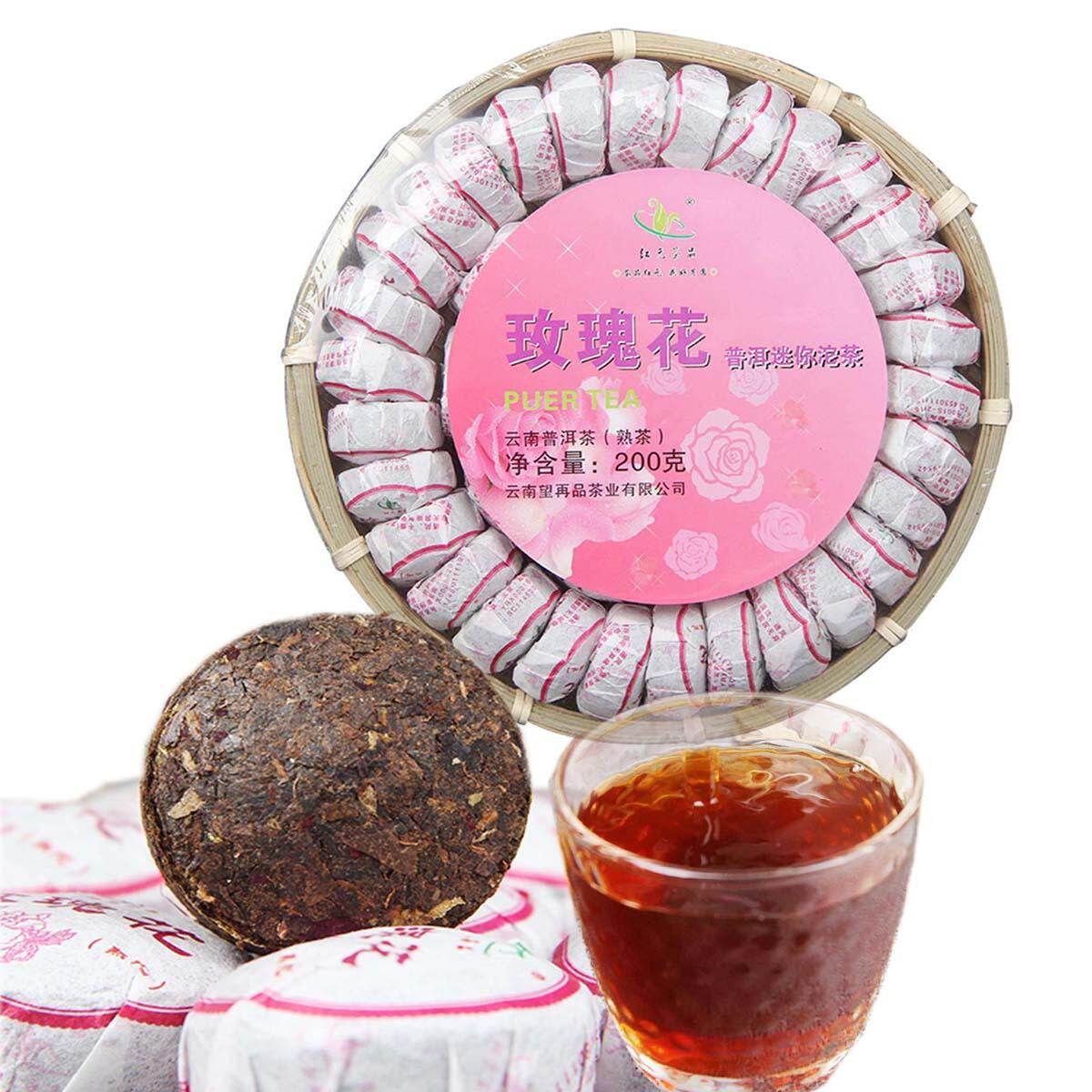 Ripe Puer Mini Tuocha 200g Rose Black Tea Health Care
