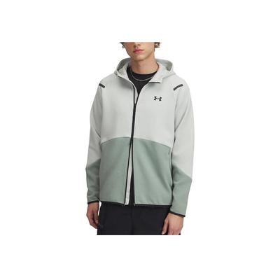 Unstoppable Sports Leisure Knitted Long Sleeve Jacket Men Jacket White Green 1379806-377