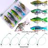 Fishing Lures Bass 3D Robotic Trout Bait Fish Accessories For Freshwater Lake Inshore Surf Pond Saltwater Deep Sea Offshore Boat