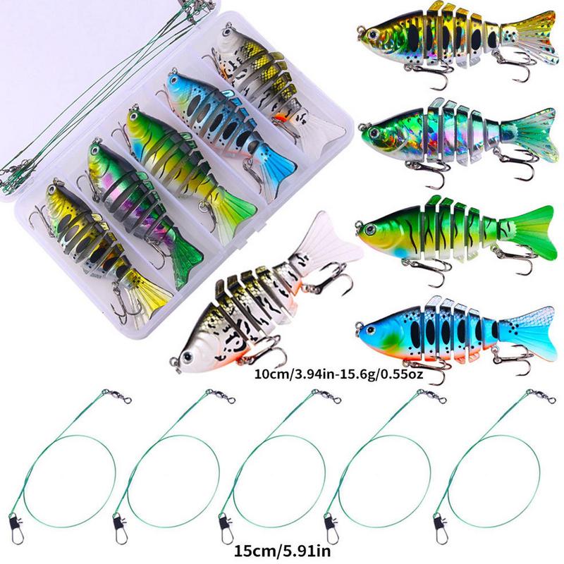 Fishing Lures Bass 3D Robotic Trout Bait Fish Accessories For Freshwater Lake Inshore Surf Pond Saltwater Deep Sea Offshore Boat