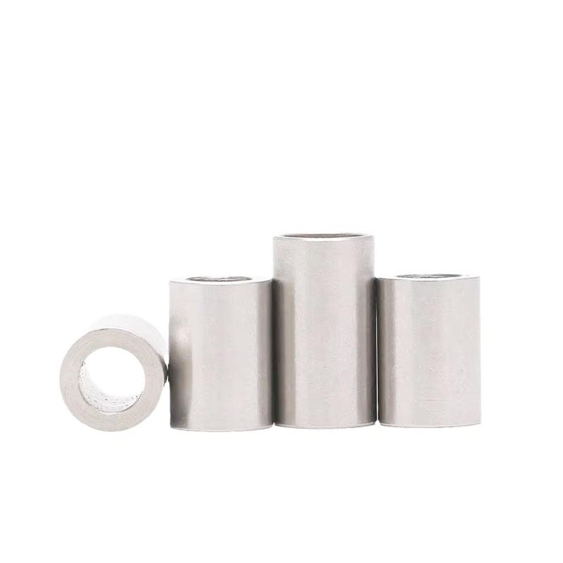 M5 304 Stainless Steel Bushing Length 1 1.5 2 2.5-50mm Washer Round Hollow Unthreaded Screw Sleeve Standoff Spacer Gasket Sleeve