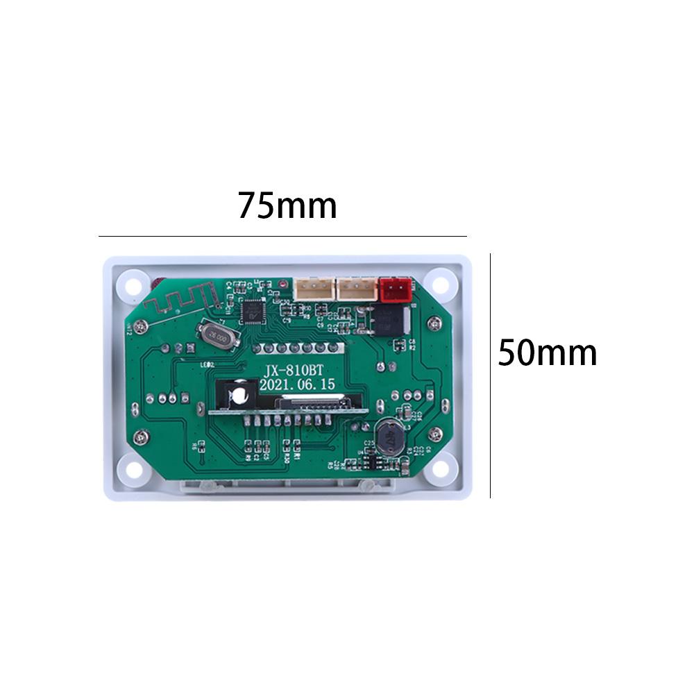 Remote Control Wirelessl Bluetooth 5.0 Audio Module MP3 Decoding Board Amplifier Board Car Player