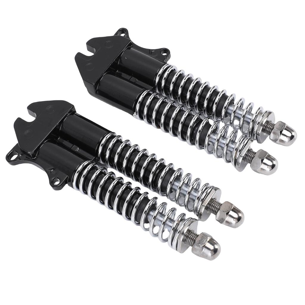 1 Pair 10 Inch Electric Scooter Shock Absorber Scooter Hydraulic Spring Shock Absorber Aluminum Alloy
