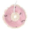 Small Pet Elizabeth Collar Protective Circle Nursing Ring for Guinea Pig Rabbit Sugar Glider Pink L Size