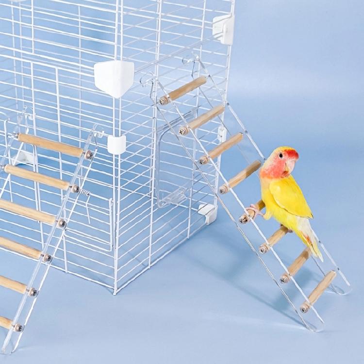 Multifunctional Parrots Stand Branch Ladder Scratchers Toy for Conure Lovebirds