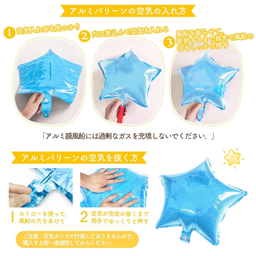 Iysoll Birthday Balloon Decoration Set Blue Party Decorations Garland 'HAPPY BIRTHDAY' Letter Balloon Confetti Balloons Celebration for Adults and