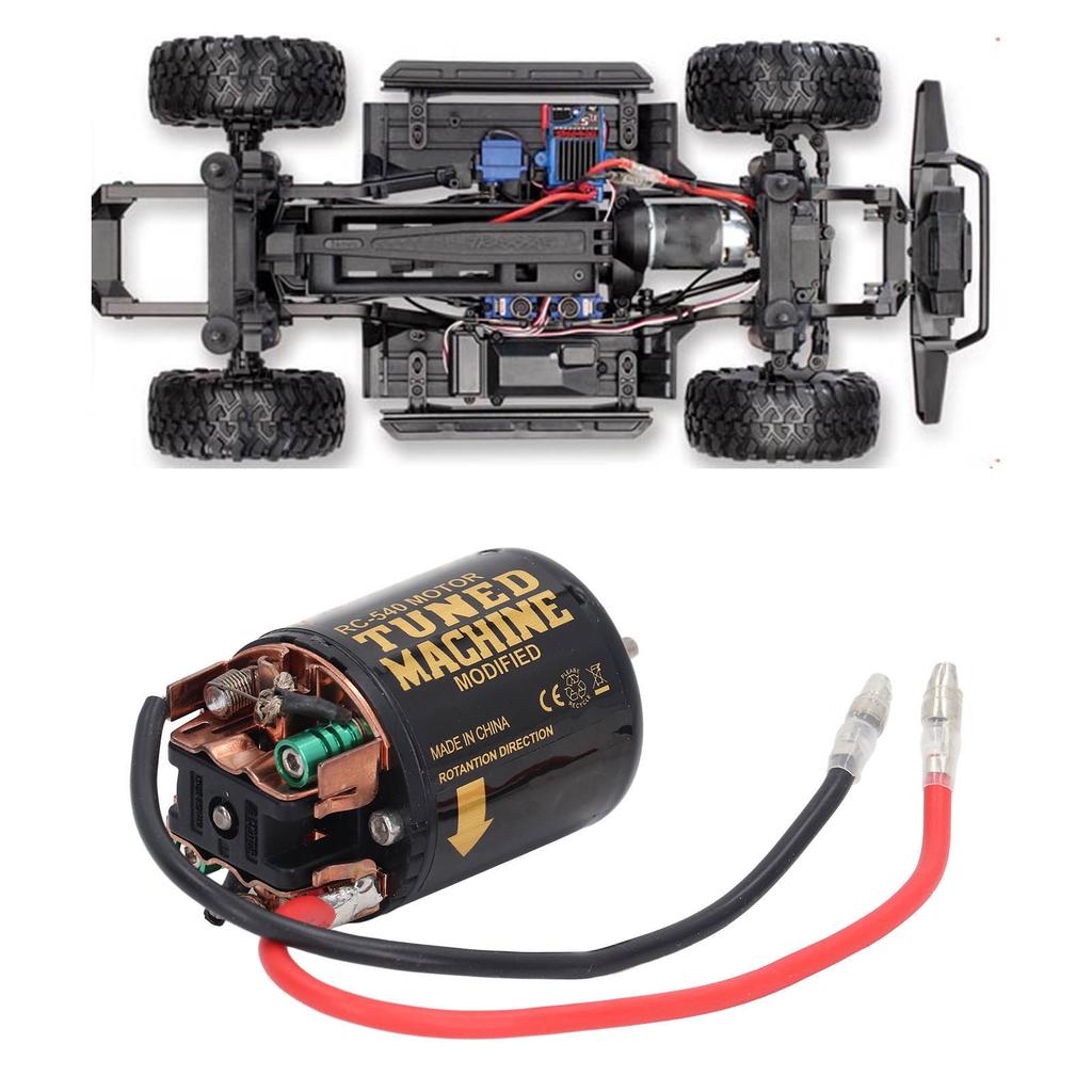 RC Car Motor   Kit External Carbon Brush 540 Brushed Motor with 1Celsius3 Planetary   and 15T Gear
