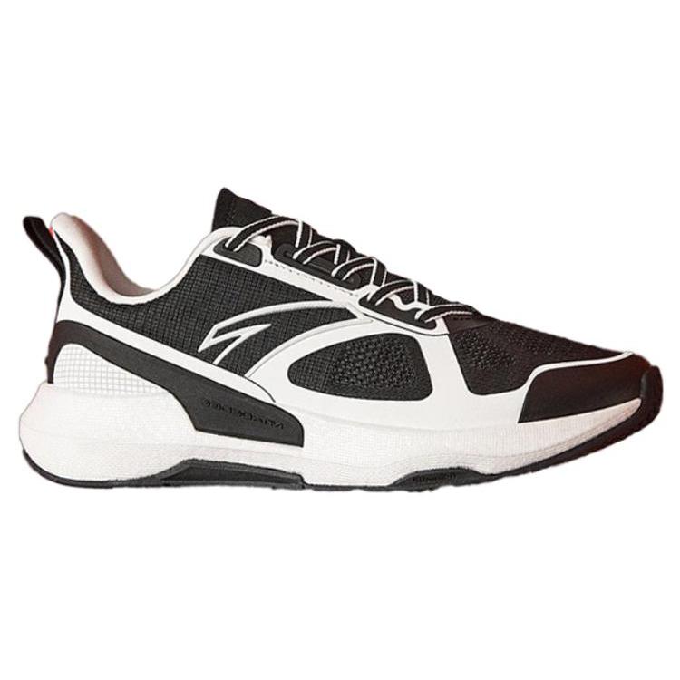 New Anta Anti Slip Wear Resistant Low Top Training Shoes Women's Black White 122347782-1