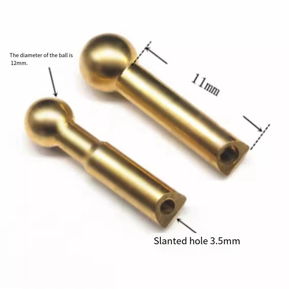 5PCS Through-hole Brass Ball Coolant Nozzle For CNC Machine Tools Equipped With Fixing Holes Stable Installation