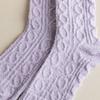 Monfoot Women S Pretzel Sleep SockS Purple