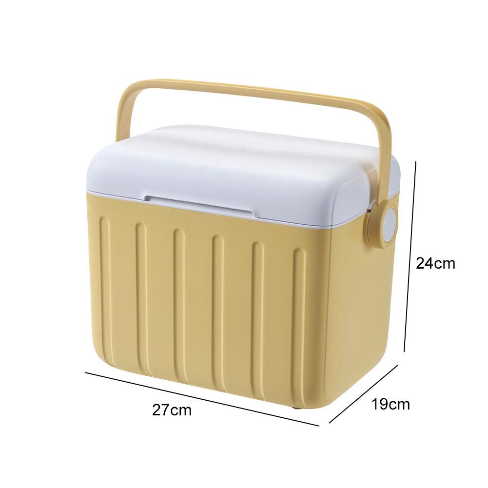 6/5L Cooler Box Portable Thermal Incubator Refrigerator Car Ice Chest Picnic Lunch Box Outdoor BBQ Camping Fishing Ice Case Box