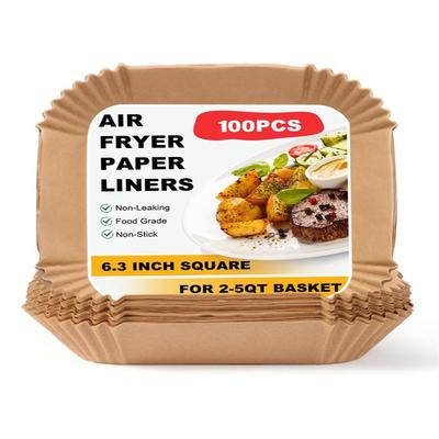 Fritézový papír pohlcující olej-čtvercový 16CM-100 listů