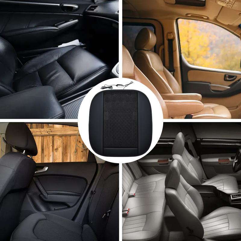 USB Cooling Seat Cushion Car Seat Cushion 3 Gear Adjustable Cooling Pad Cooling Seat Cushion To Promote Air Circulation For