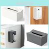 Creatieve Wandgemonteerde Keuken Tissuebox Zonder Boren Plastic Materiaal Scandinavische Stijl