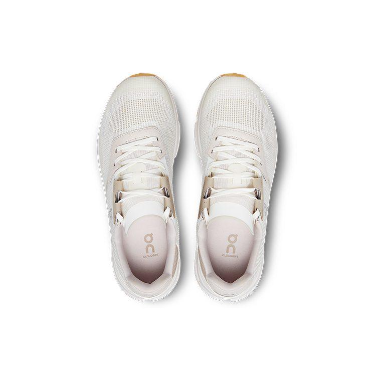 On Cloudrift Mesh Bequem Rutschfest Und Atmungsaktiv Niedrig geschnitten Freizeitschuhe Damen Weiß 87.98261