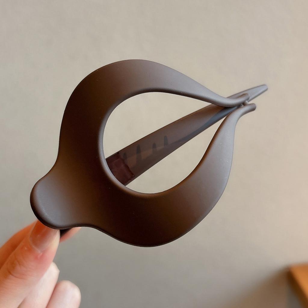 Trendy Matted Duckbill Hair Clip For Women 13cm Large Lazy Style Hair Claw Summer Outdoor Pan Hair Sharkgripper Hair Accessories