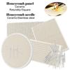 Square Ceramic Replacement Filter Honeycomb Ceramic Air Purification Filter  Home Cleaning