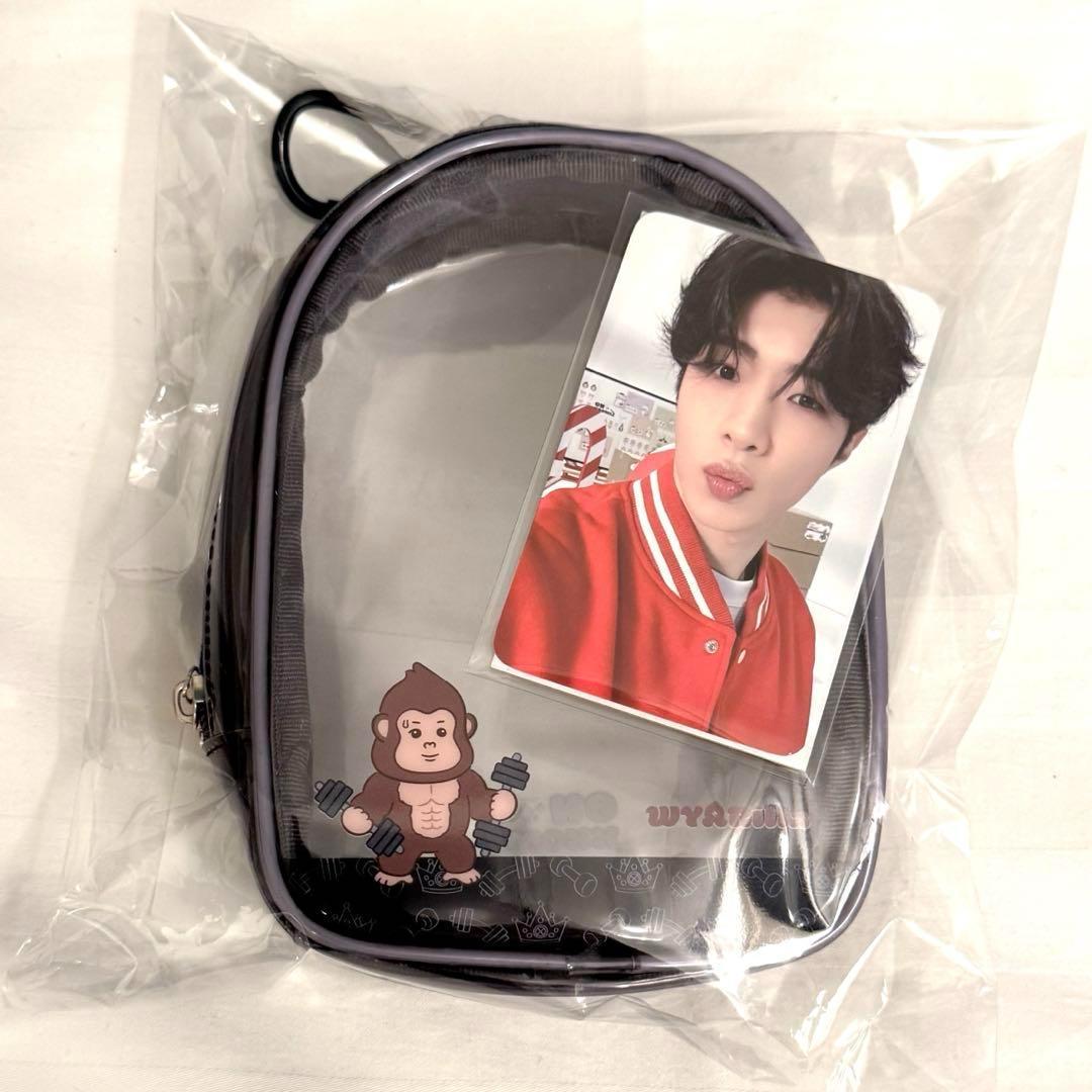 

[USED] Wyatt Clear Pouch with Trading Card ONKKOMIZ ONF Onenop
