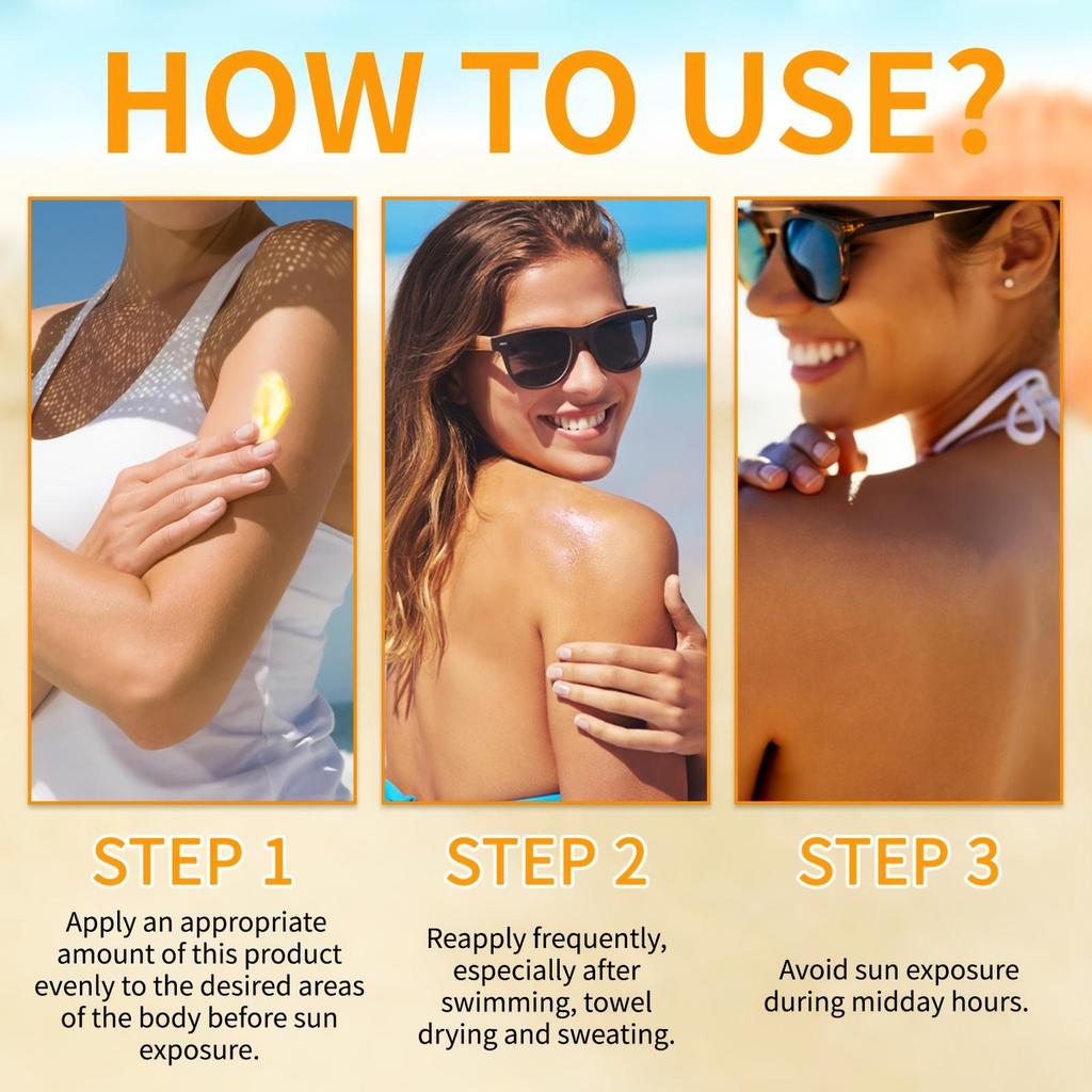 Crema abbronzante e potenziatrice del sole, crema abbronzante europea e americana per pelli abbronzate e color grano