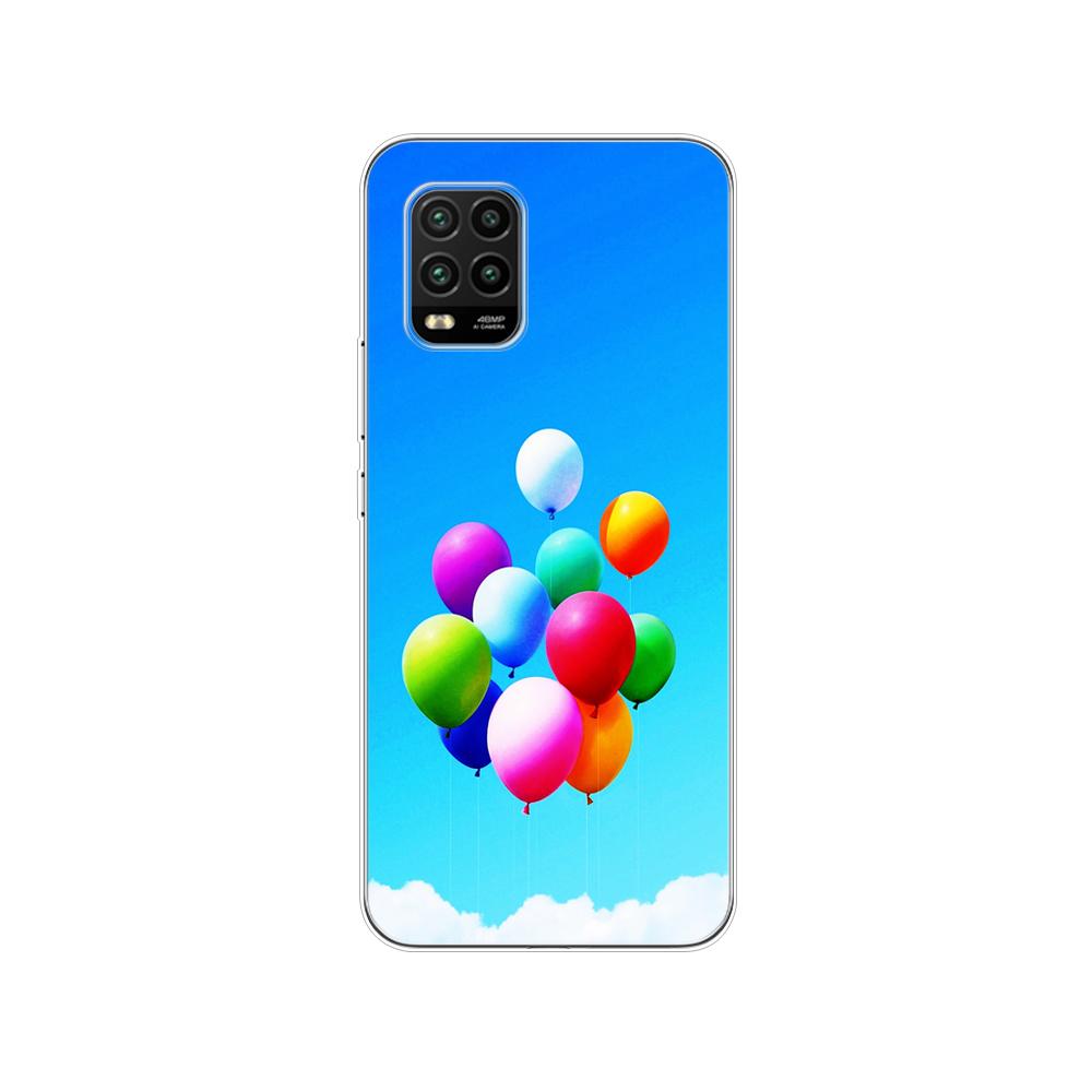 For Xiaomi Mi 10 Lite Case 6.57" Soft Silicon Tpu Cover For Xiaomi Mi 10Lite 5G Mi10Lite Phone Back Shell Bumper Funda