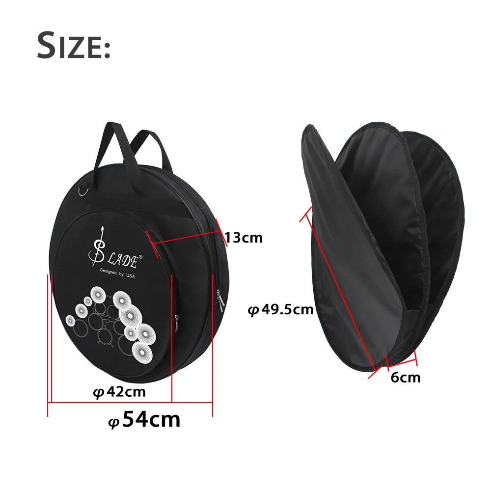 

IRIN Cymbal Gig Bag Percussion Instrument Accessories Music Tool Backpack with Removable Interlayer For Cymbal & Drum Sticks