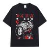 Anime Akira T-Shirts 90er Japanisch Unisexga Film Shotaro Kaneda T-Shirt Unisexs Damenbekleidung Mode Baumwolle Freizeit-T-Shirts