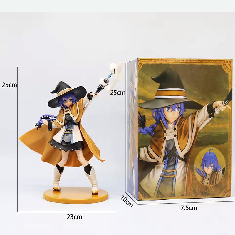 Anime Eris Boreas Figure Toys Mushoku Tensei Action Figures Eris Greyrat Figure Model PVC Collectible Statue Decoration Dolls