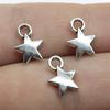 40pcs Star Charms Pendant Antique Silver Color Star Charm Pendants Jewelry Accessories DIY Tiny Tar Charms
